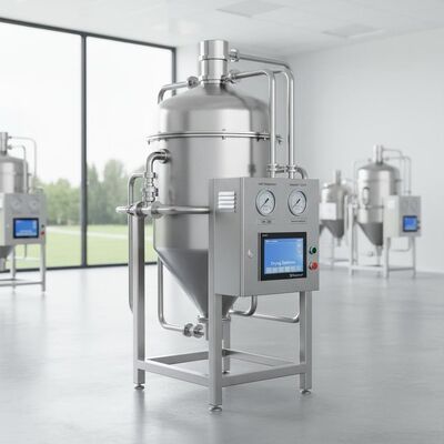 Фармацевтическая распылительная сушилка с регулированием температуры на входе 140350 и автоматическим управлением, предназначенная для сушки растворов