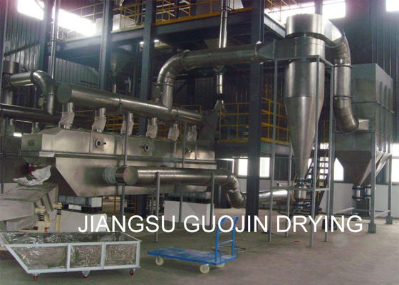 Сушильщик жидкой кровати топления 0.9M2 SS304 SS316L LPG вибрируя