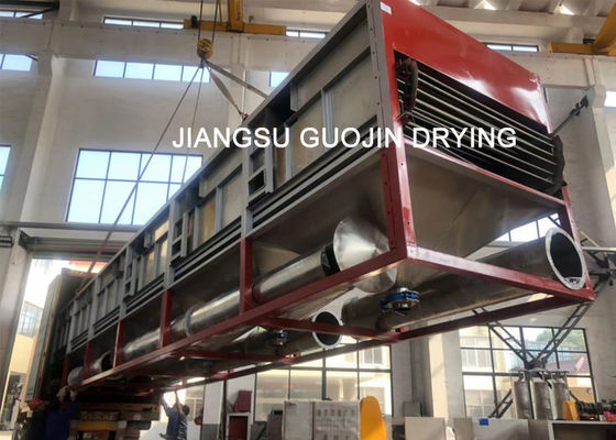 однослойный сушильщик пояса сетки транспортера 1.6x12Meter для Dyestuff/пигмента